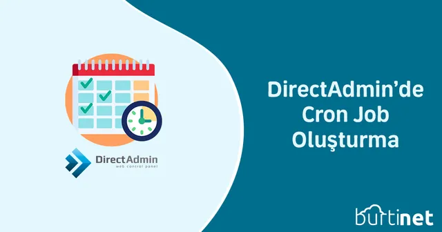 DirectAdmin’de Cron Job Oluşturma