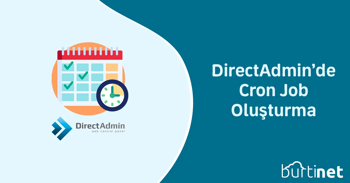 DirectAdmin’de Cron Job Oluşturma