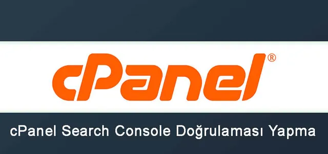 cPanel – Google Search Console Doğrulaması Yapma