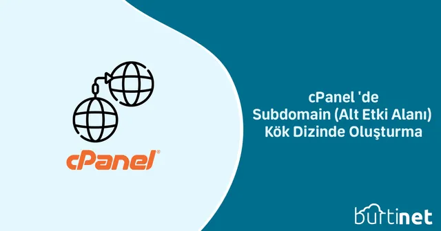 cPanel ‘de Subdomain (Alt Etki Alanı) Kök Dizinde Oluşturma