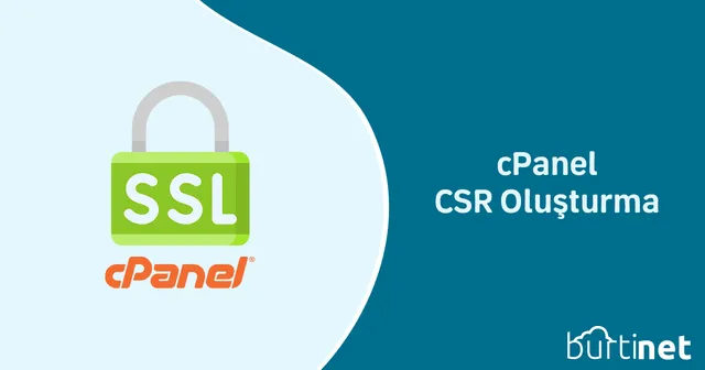 cPanel CSR Oluşturma