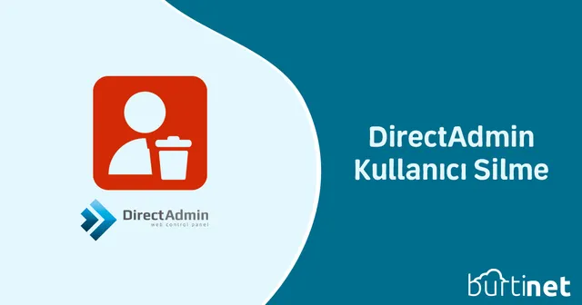 DirectAdmin Kullanıcı Silme