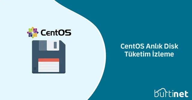 CentOS Anlık Disk Tüketim İzleme