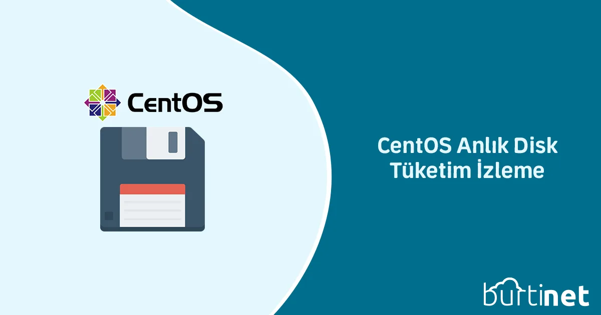 CentOS Anlık Disk Tüketim İzleme