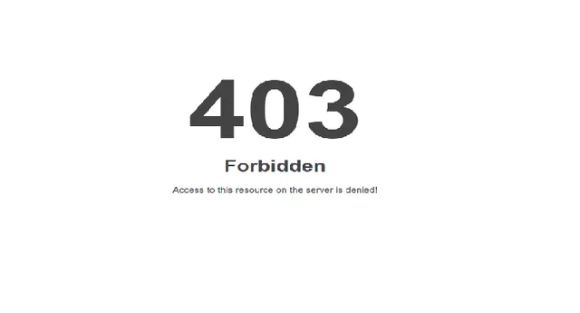 WordPress 403 Hatası Nasıl Çözülür ?