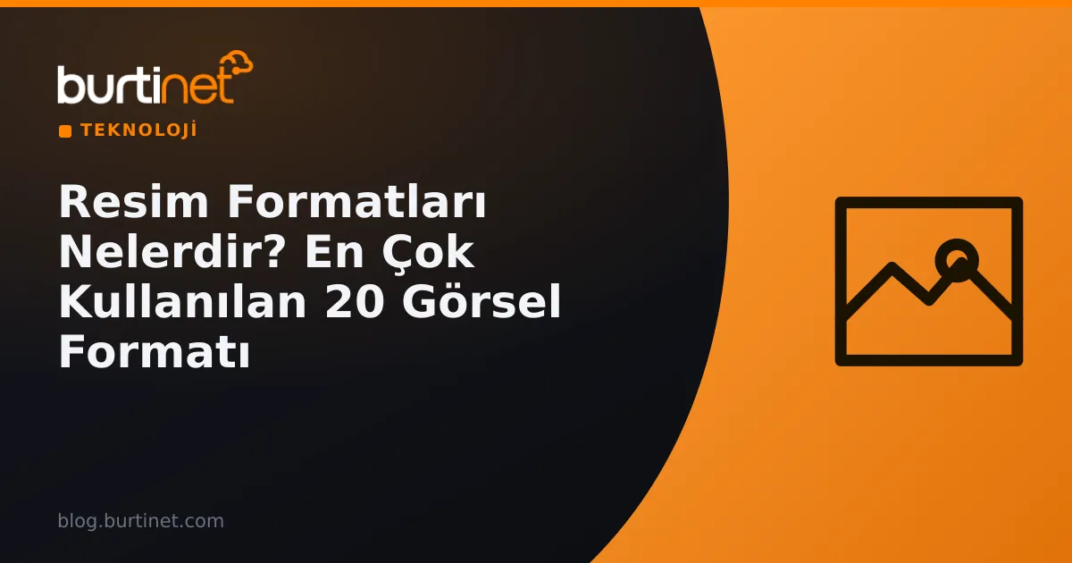 Resim Formatları Nelerdir? En Çok Kullanılan 20 Görsel ve Formatları