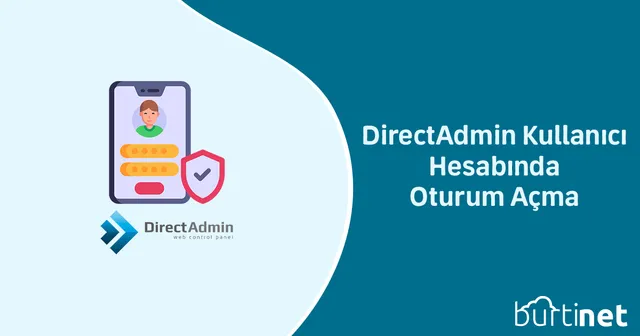 DirectAdmin Kullanıcı Hesabında Oturum Açma