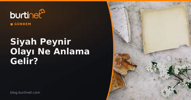 Siyah Peynir Olayı Ne Anlama Gelir? Siyah Peynir Ne İşe Yarar?